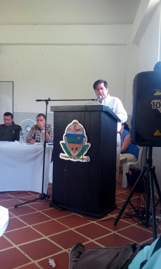 Con la presencia del Ministro del Interior se realizó acto de reconocimiento de defensoras(es) de DDHH en San Jose de Apartadó