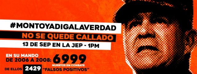 Las víctimas y la sociedad exigen que Montoya diga la verdad – Comunicado conjunto