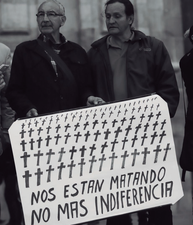 El quiebre de la paz y el Estado de Derecho: La política de Defensa y Seguridad del Gobierno Duque: Profundizar el modelo de despojo de los bienes comunes