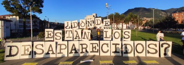 Las desapariciones forzadas no son una historia del pasado, son una realidad del presente