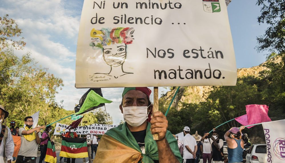 Apoyo a la Caravana Humanitaria al Cañón del Micay, Cauca