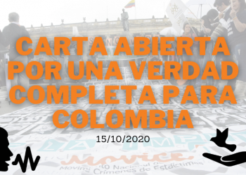Carta abierta por una verdad completa para Colombia