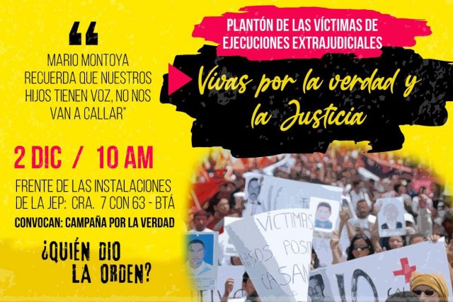 La exclusión de Mario Montoya Uribe de la JEP no se puede seguir dilatando