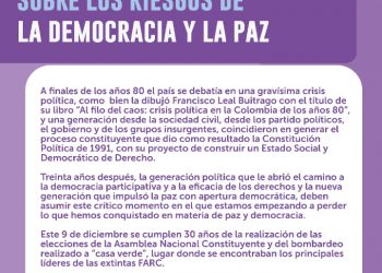 Llamamiento a la Cumbre por la Democracia