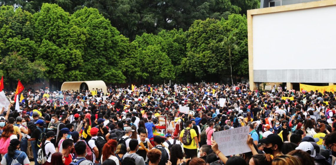 En 13 días, 1.271 casos de agresión contra la protesta social en Antioquia
