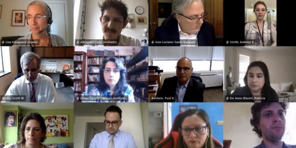 Movimiento de Derechos Humanos colombiano se reúne con el Departamento de Estado de Estados Unidos