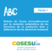 ABC, Estado de Cosas Inconstitucional por la violación sistemática de los derechos de los derechos humanos la población líder y defensora