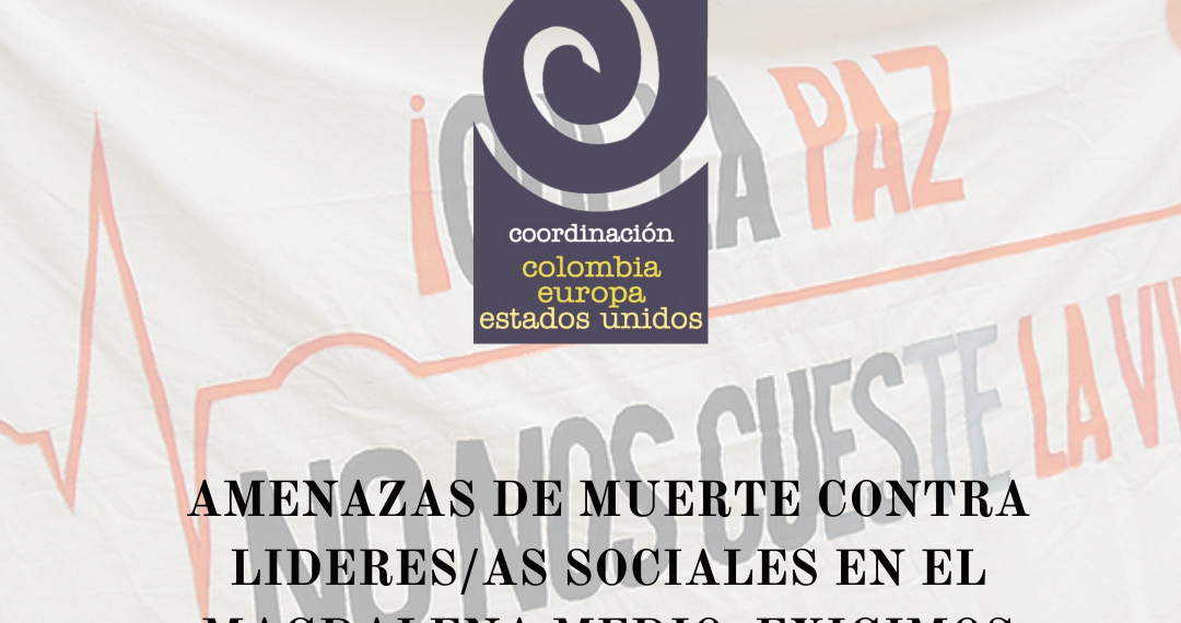 Garantías para la vida y la defensa de los derechos humanos en el Magdalena Medio