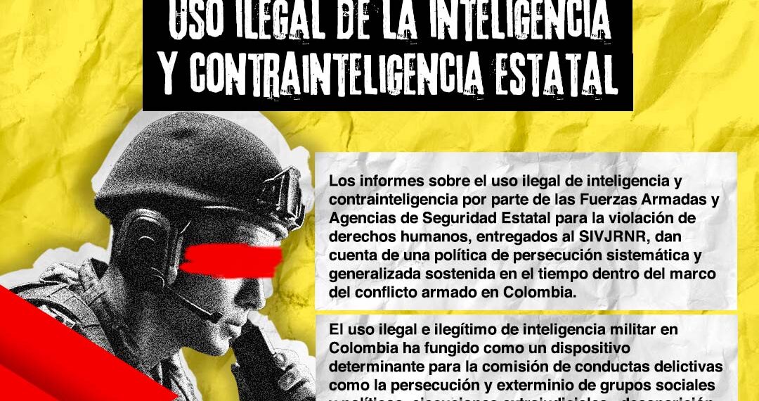 Uso ilegal de la Inteligencia y Contrainteligencia Estatal