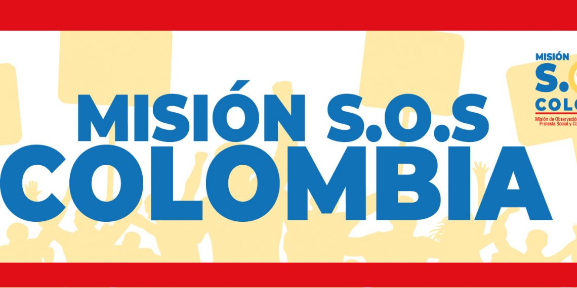 Misión Internacional por garantías para la protesta social y contra la impunidad visita Colombia