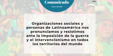 Resistimos ante la imposición de la guerra y el intervencionismo en todos los territorios del mundo