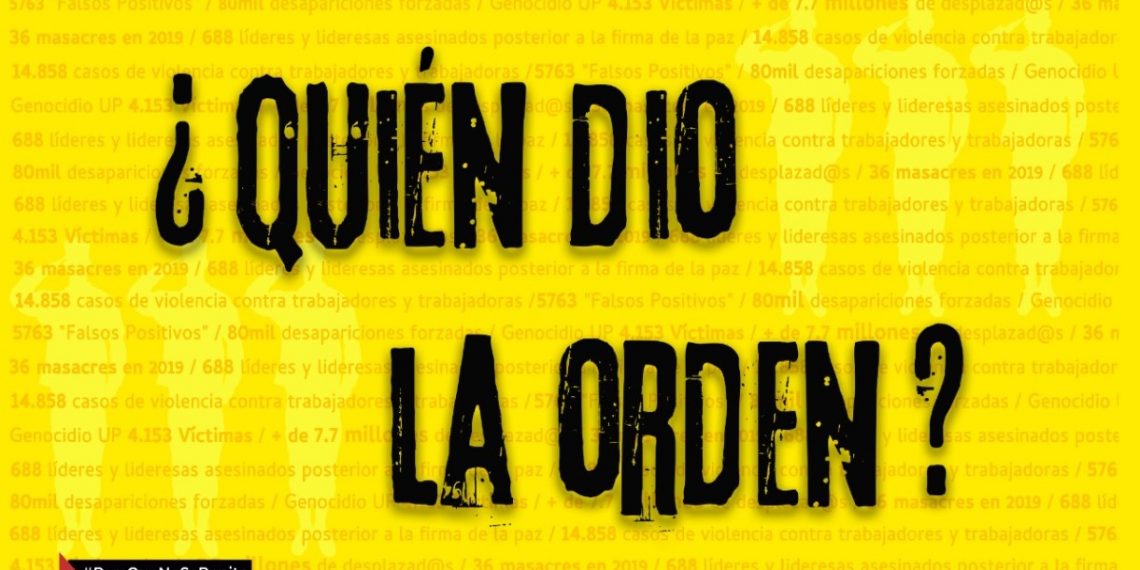 Comunicado de rechazo al pacto de silencio entre agentes estatales