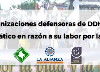 Respaldo a organizaciones defensoras de DDHH y de víctimas