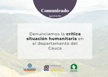 Crisis humanitaria en el Cauca
