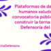 Plataformas de derechos humanos saludamos la convocatoria pública para construir la terna para la Defensoría del Pueblo