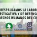 RESPALDAMOS LA LABOR INVESTIGATIVA Y DE DEFENSA DE DERECHOS HUMANOS DEL CINEP