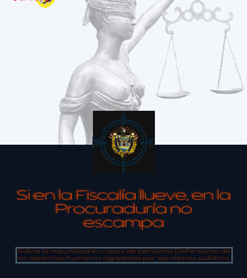 SI EN LA FISCALÍA LLUEVE, EN LA PROCURADURÍA NO ESCAMPA