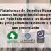 Las Plataformas de Derechos Humanos rechazamos los agravios del congresista Miguel Polo Polo contra las Madres de los llamados Falsos Positivos de Colombia y respaldamos la denuncia penal que presentarán